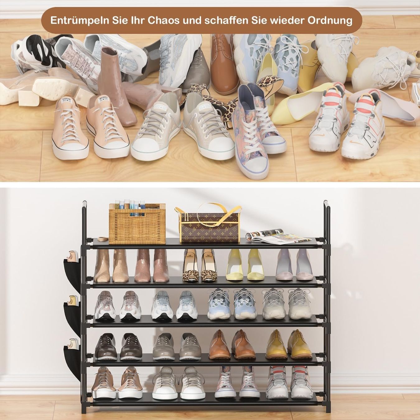 Guardaroba: Schuhregal Organizer Eingangsbereich Groß Schuhturm – Nuovo (secondo la descrizione) da Thun venduto da 365buy 2
