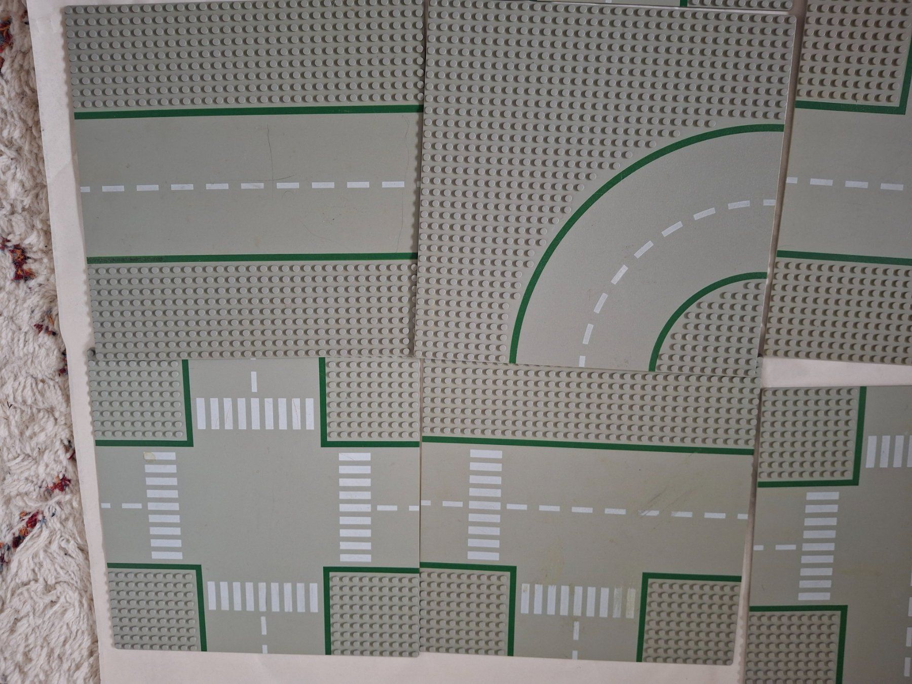 Lego Giocattoli: 14 lego strassenplatten Grundplatten – Usato da Kölliken venduto da art-deko 1