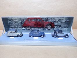 Citroen 2CV soixantenaire - très beau coffret - Norev
