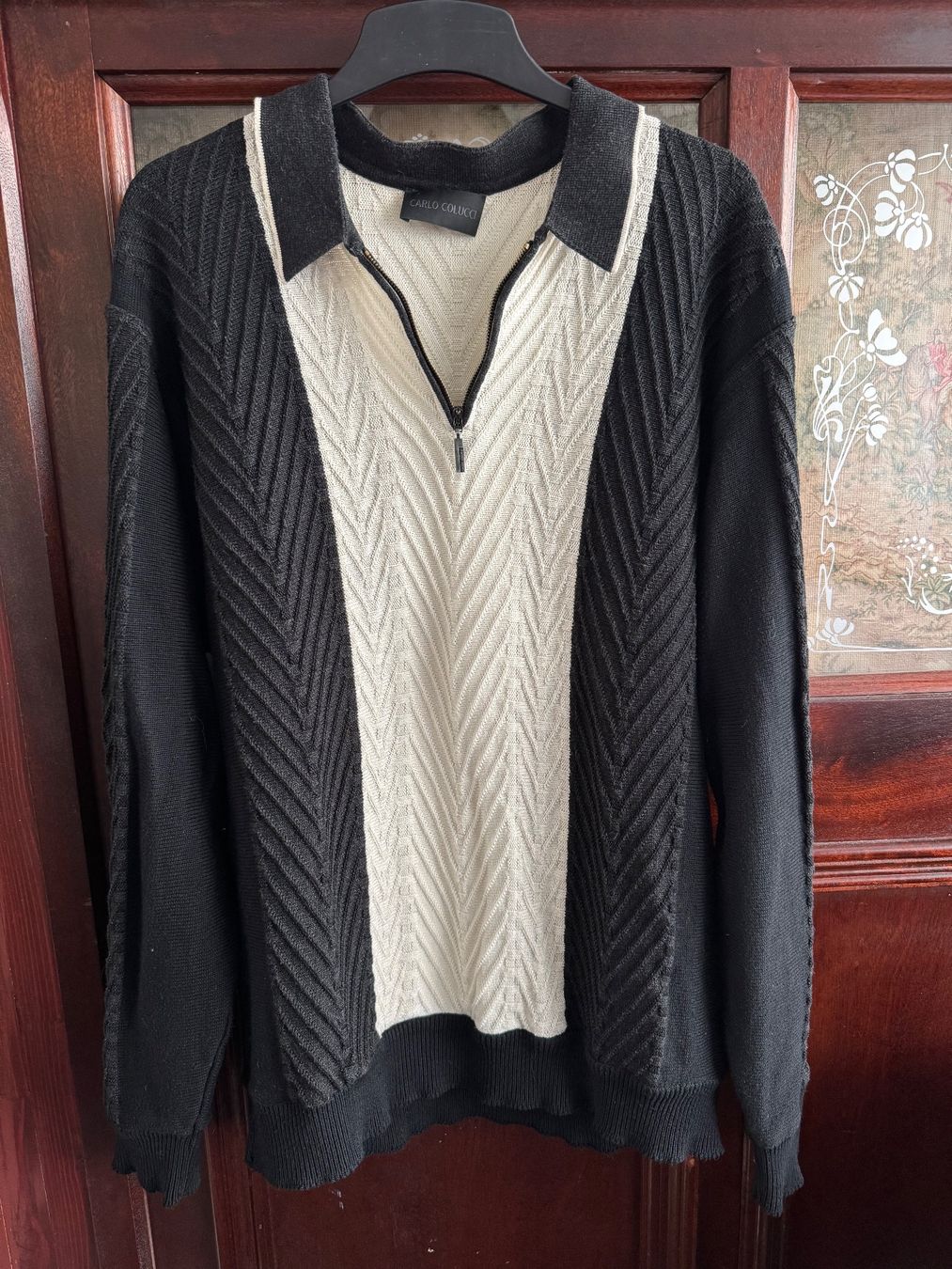 Carlo Colucci Maglioni & Felpe: Carlo Colucci Pullover Polo Strickoberteil – Usato da Obfelden venduto da cesarina10