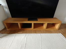 Modernes TV-Möbel (Naturholz-Optik) / TV Stand