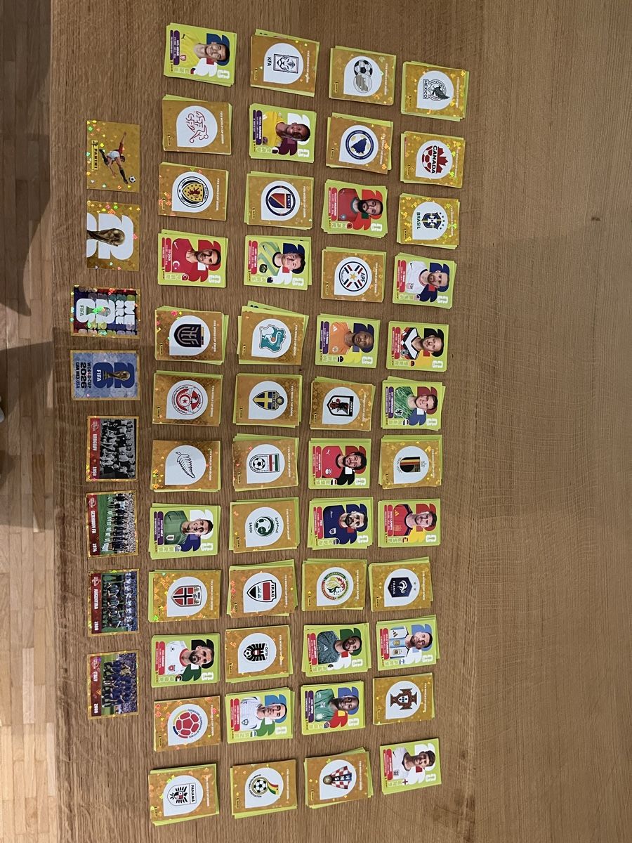 Panini Carte collezionabili: Panini 475 Stk. + 3 Extra Sticker – Nuovo (secondo la descrizione) da Wetzikon ZH venduto da Rueegg14