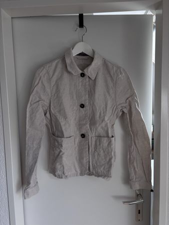 100% lin - veste d’été type chemise comptoir des cotonnier