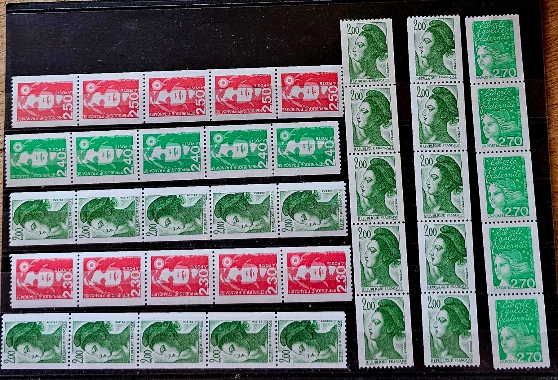 Tous les timbres: FRANCE timbres neufs ** – Neuf (Voir description) à Les Valettes par Nuba1