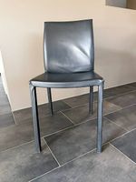Esszimmerstühle aus echtem Leder