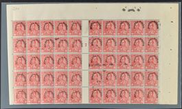 ALBANIEN, 10, 25 und 50 Quindar 1928 in Halbbogen postfr.