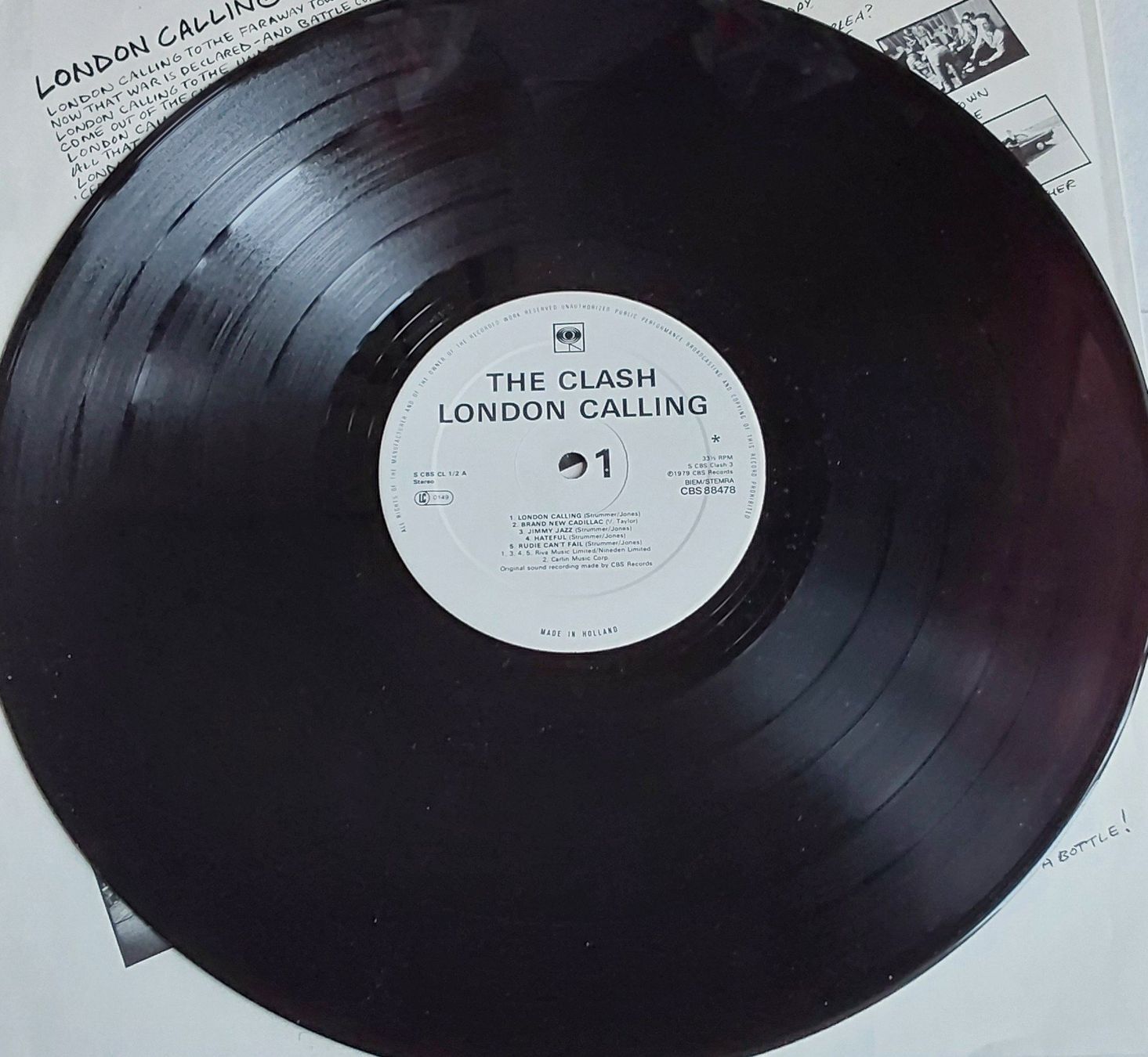 Dischi in vinile: Vinyl 2xLP  - The Clash  - London Calling - 79 - VG+ – Usato da Villeret venduto da Fil11 3