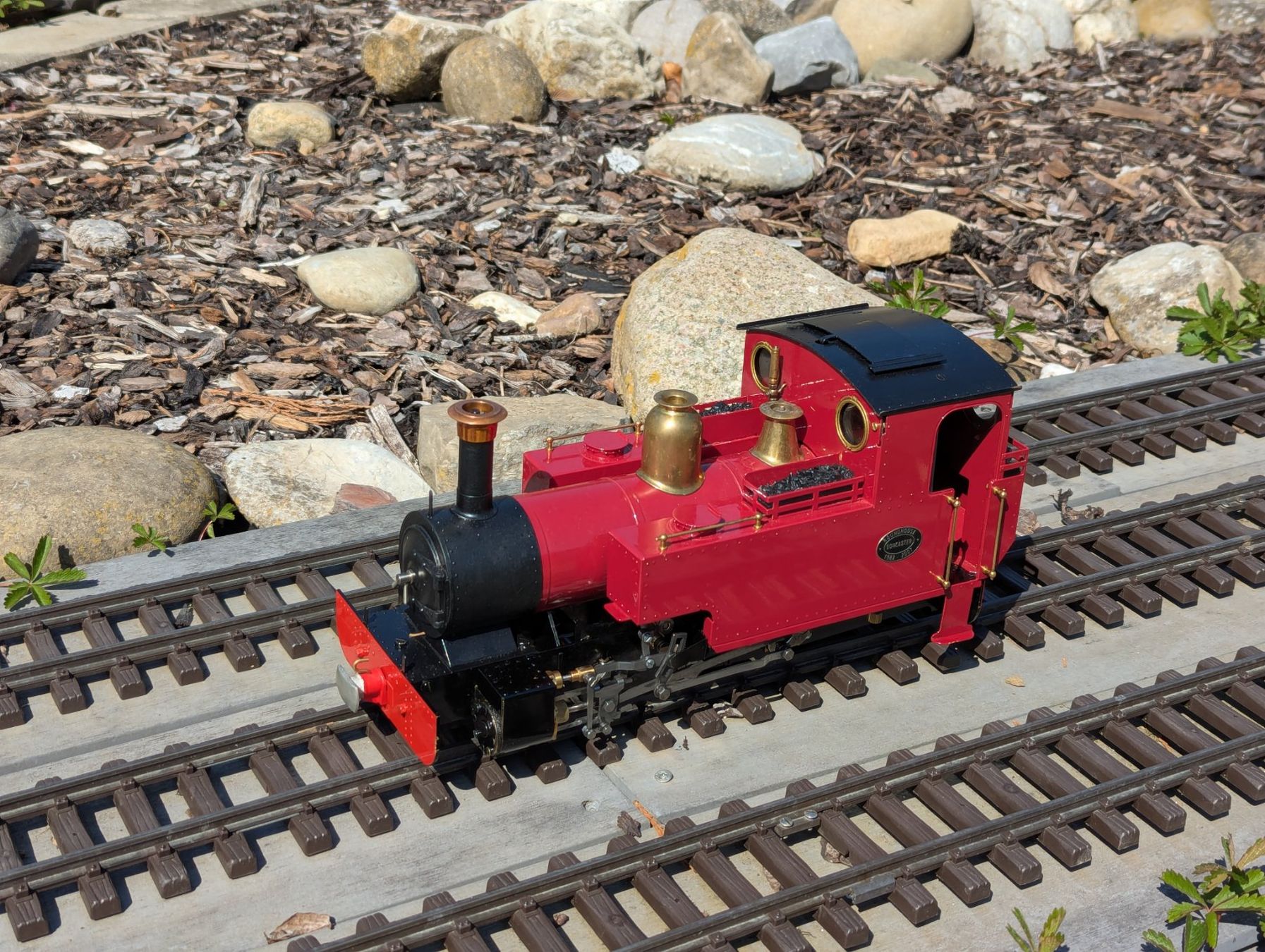 Modellini di ferrovie: Roundhouse Silver Lady Echtdampflokomotive – Usato da Unterentfelden venduto da Blueswift