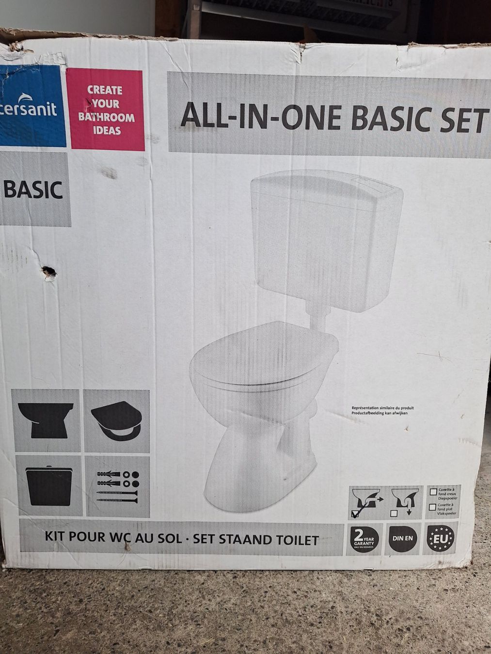 WC: Basic WC Set – Nuovo (secondo la descrizione) da Emmenbrücke venduto da fiden