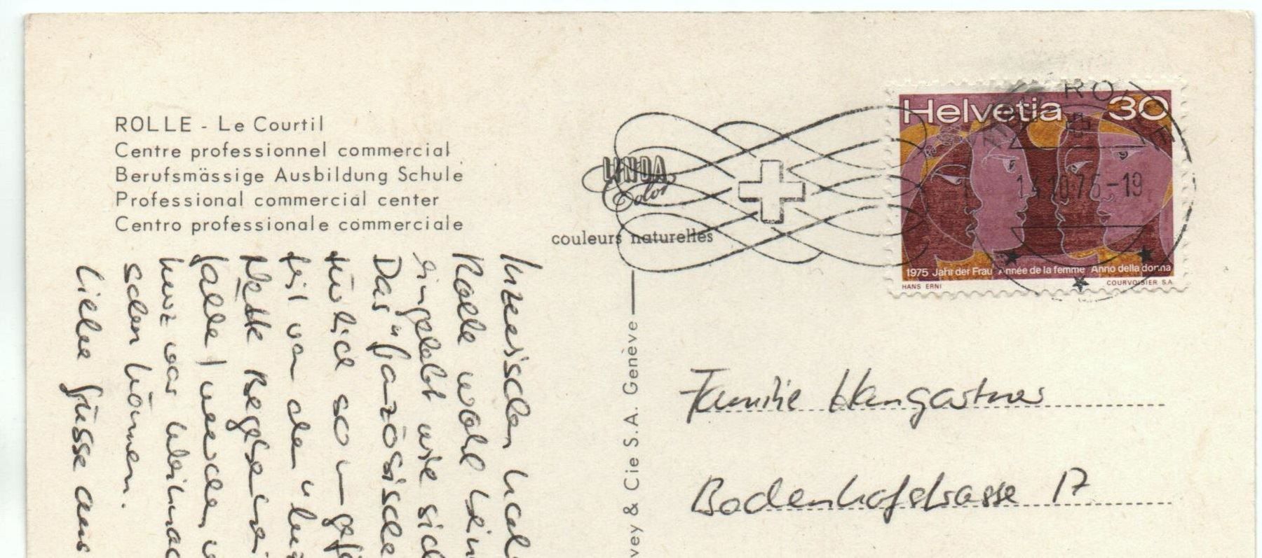 Cartoline postali: ROLLE Le Courtil - Auto, 2CV – Usato da Jona venduto da philajona 1