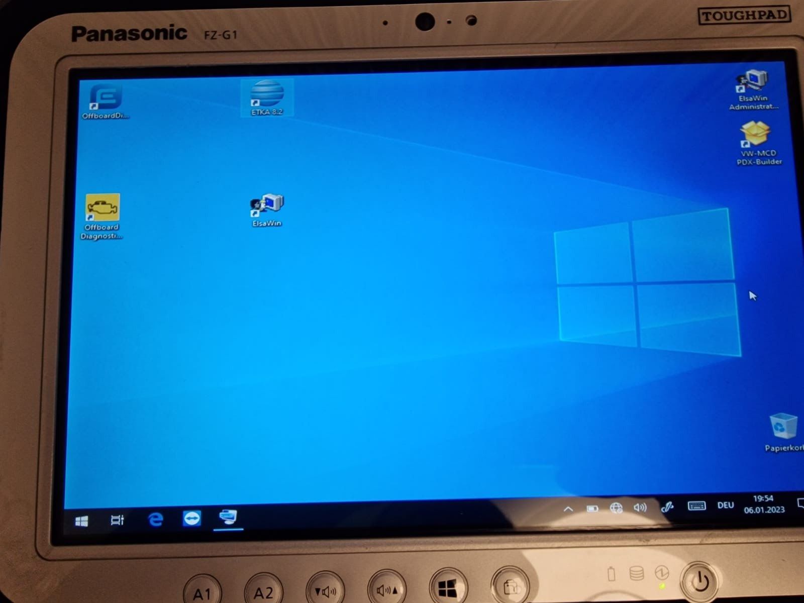 Panasonic Tablet PC: Panasonic FZ-G1 TOUGHPAD Tablet – Usato da Chur venduto da kai.chur 2