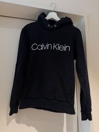 Calvin Klein Hoodie Pullover schwarz Grösse S guter Zustand