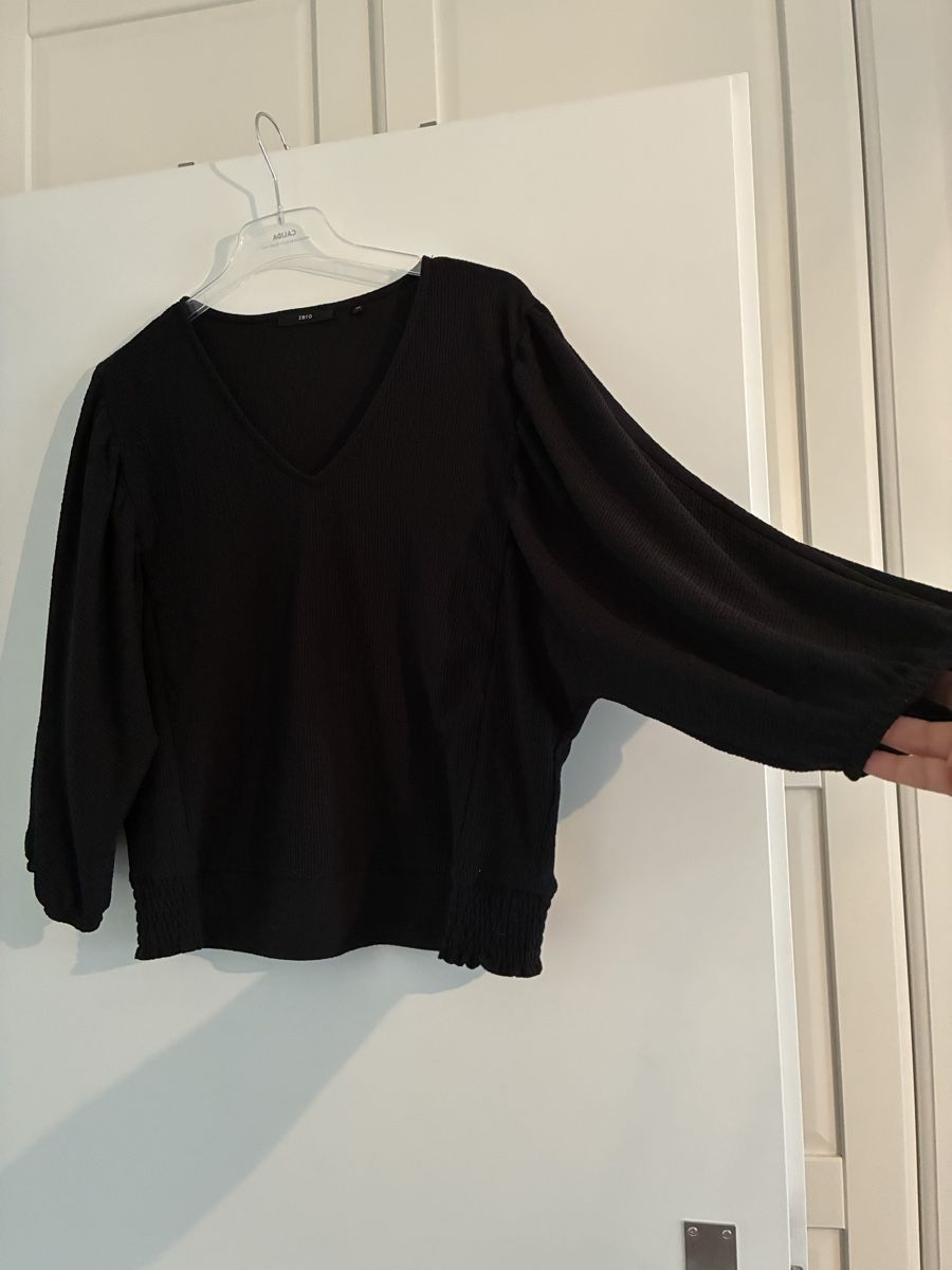 Blusen: Schwarze Bluse von Zero, Grösse 44 - Top Zustand! – Neu (gemäss Beschreibung) aus Sursee von Vogi68 1