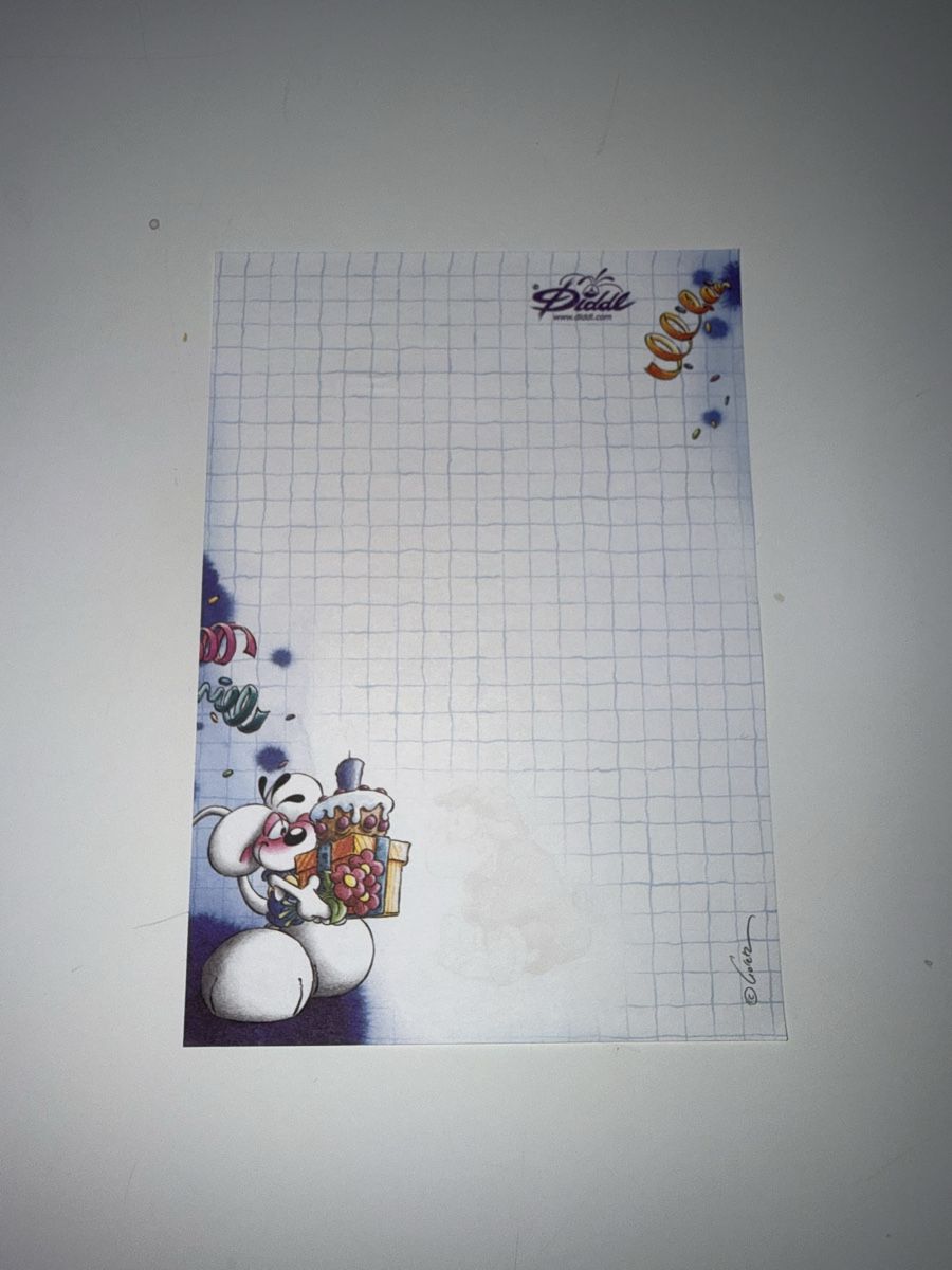 Papier: Diddl Blatt – Neuf (Voir description) à Zürich par mellna