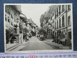 THUN 1948 HAUPTGASSE BE AK OLDTIMER MILITÄR-AUTO NR.1978