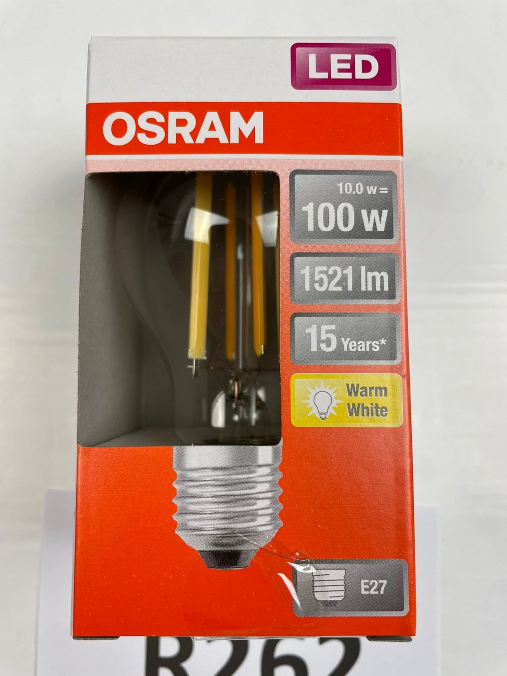 Osram Lampade: 1x Glühbirne OSRAM - LED, 100W - Warm White - E27 – Nuovo e nell'imballaggio originale da Wängi venduto da LiqKojote