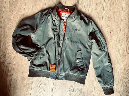 Bomber kaki taille M enfant