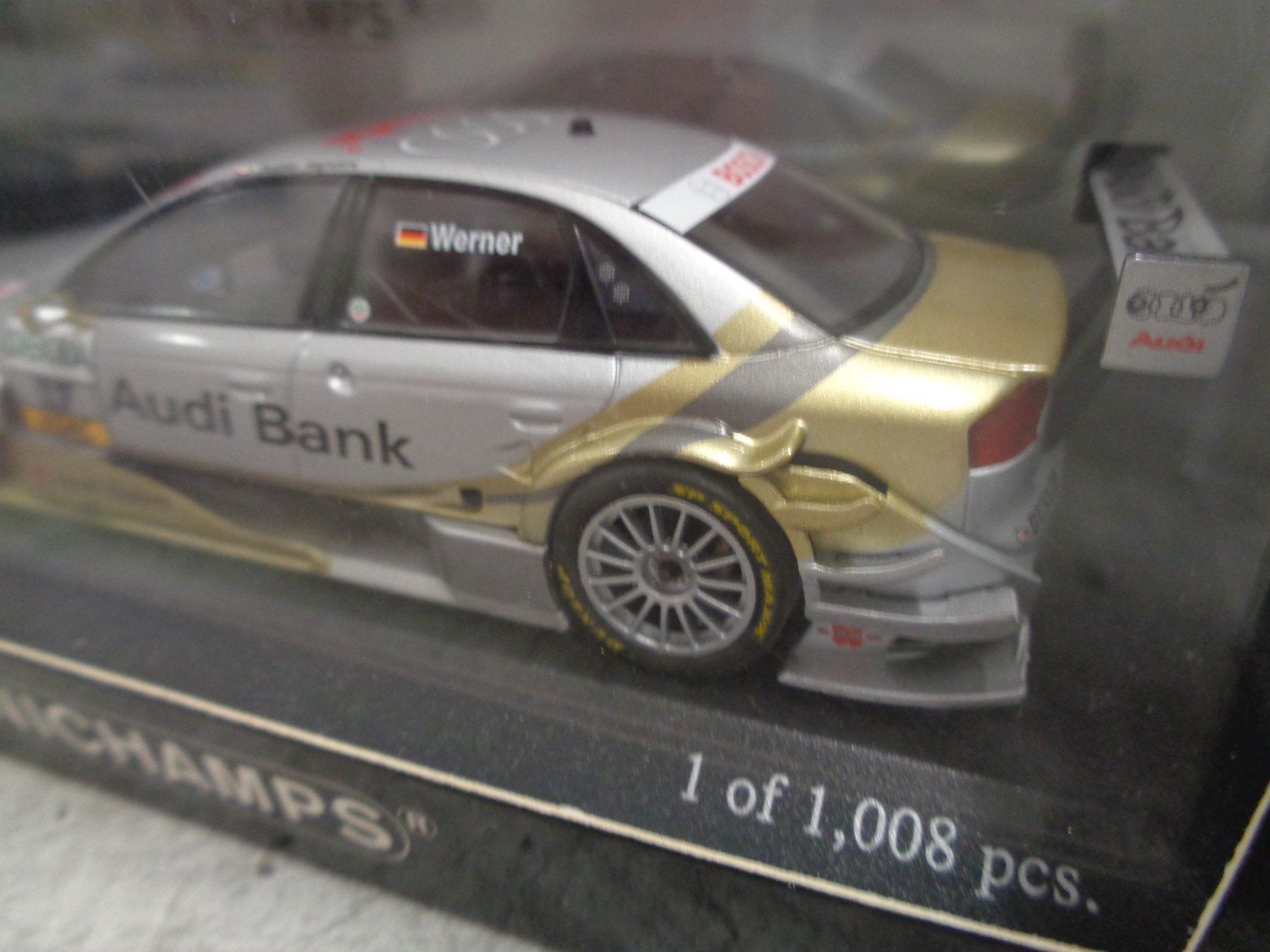 Audi Modellini d'auto: Minichamps 1:43 Circuit Audi A4 DTM – Nuovo e nell'imballaggio originale da Reconvilier venduto da rallycar 2