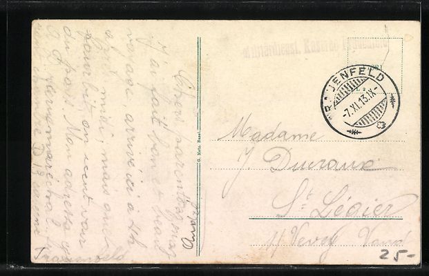 Cartoline postali: Frauenfeld, Exerzierplatz, im Hintergrun – Usato da Berlin venduto da bartko-reher 1