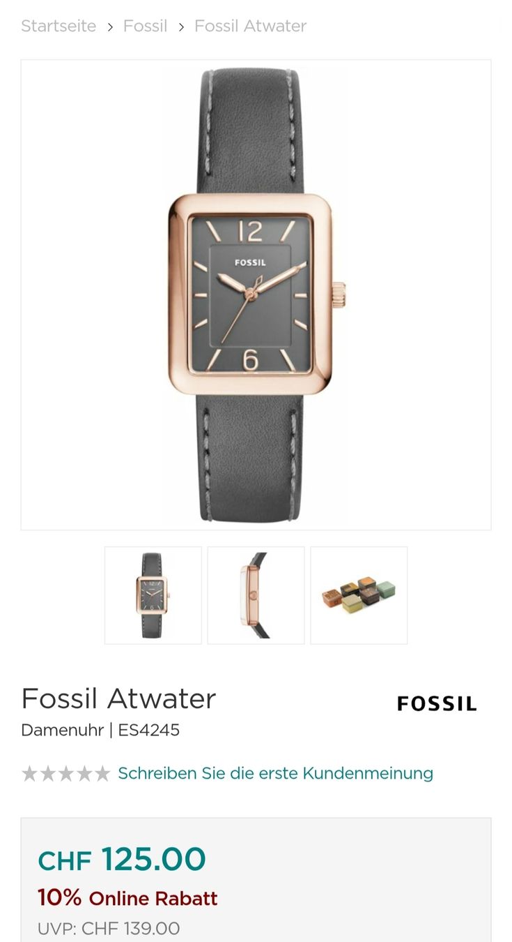Fossil Orologi: Fossil Atwater Damenuhr – Nuovo (secondo la descrizione) da Kleinwangen venduto da Cane18corso 7