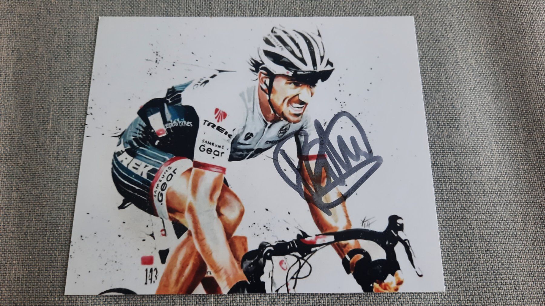 Autografi: Autogramm Fabian Cancellara – Usato da Schmerikon venduto da Olympia04