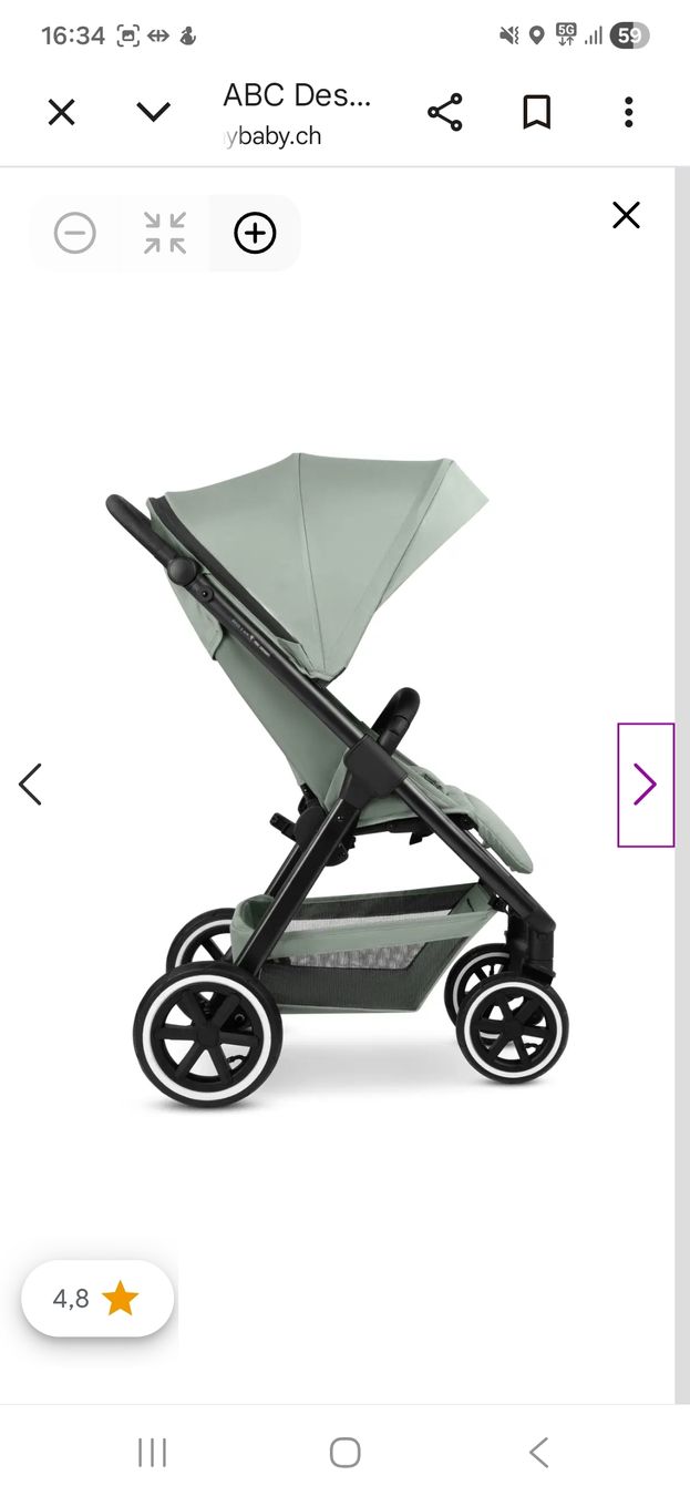 ABC Design Accessori per carrozzine: Buggy Abc design avus 2 air – Nuovo (secondo la descrizione) da Volketswil venduto da c_k-m 2