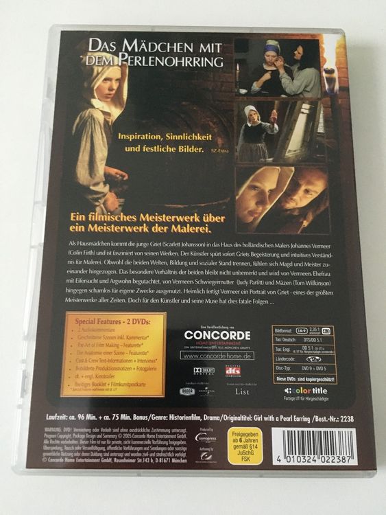Clementoni Puzzle 1000 Teile – Vermeer 'Das Mädchen Mit Dem Perlenohrring', Museum Collection