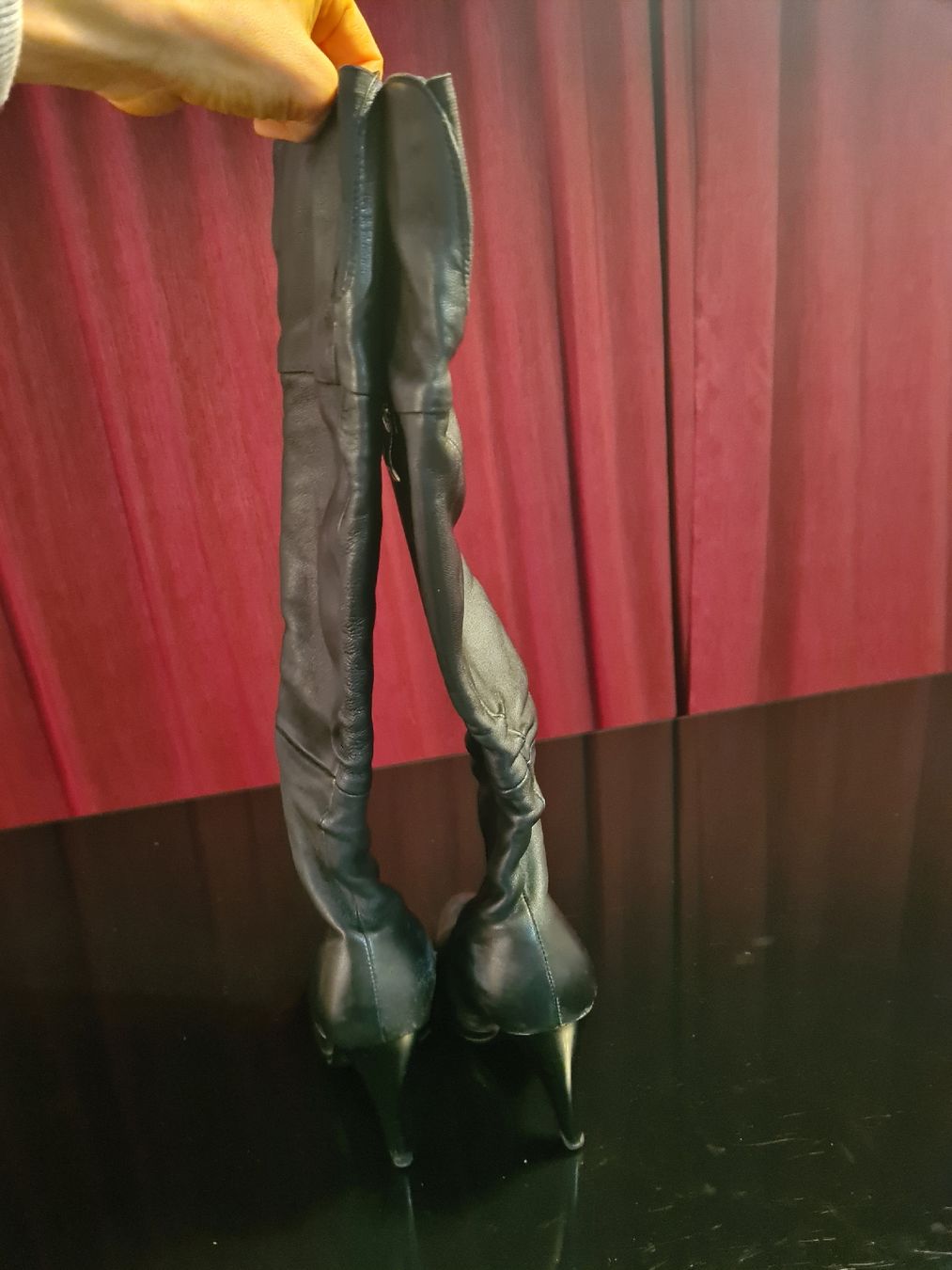 Scarpe da donna: Lederstiefel Gr 37 – Usato da Kloten venduto da Kri23 1
