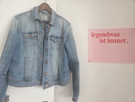 Jeansjacke Clockhouse Blau Grösse 44 
