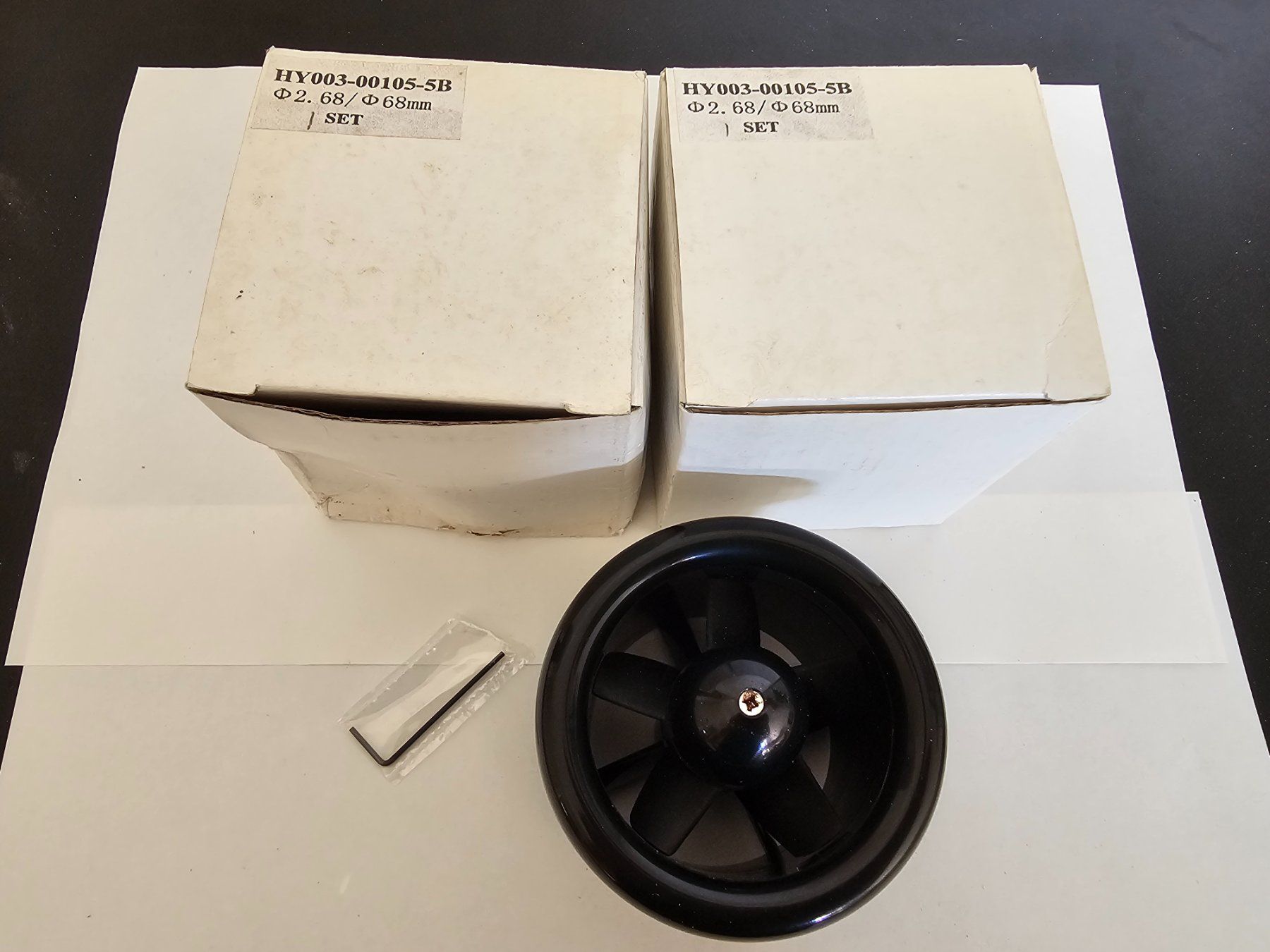 Modellismo RC: 2 Stk. Haoye Impeller HY 003--00105-5B – Nuovo e nell'imballaggio originale da Hunzenschwil venduto da swissladyshop