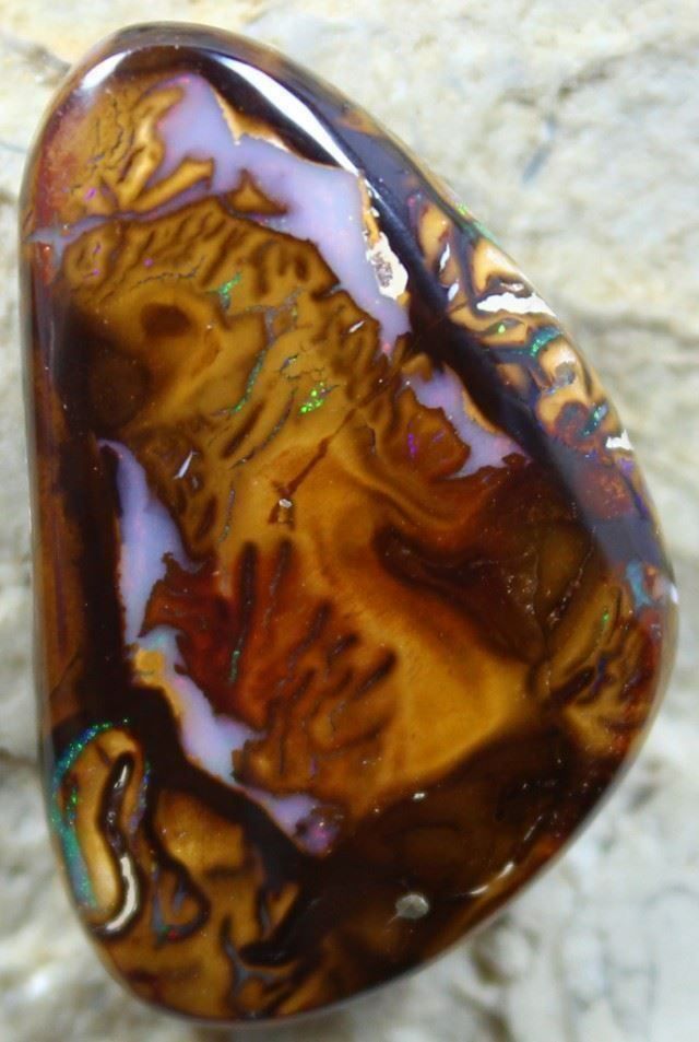 Pietre preziose: Australischer Boulder Opal 37.20Cts. – Usato da Bern venduto da Grindelwaldaus 2