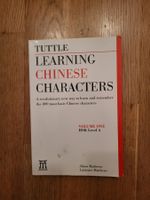 Neues Lernbuch "Tuttle Learning Chinese Characters" Top!