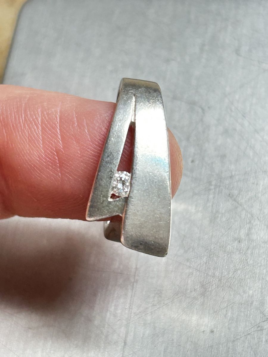 Anelli: Silberring moderna (54)Zeitlos – Usato da Laufen venduto da belleskulptur 4