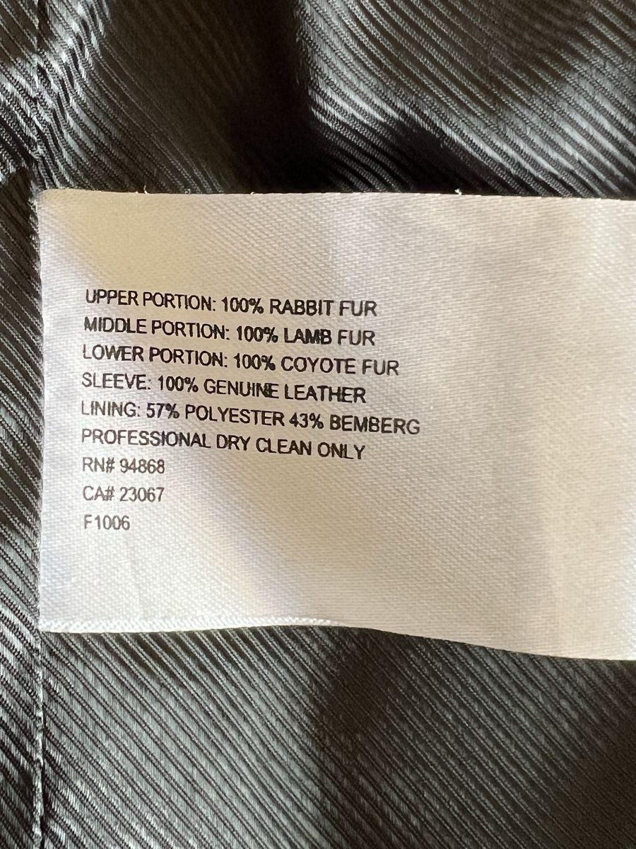 Vestes: Fur and leather jacket  – D'occasion à Zollikon par jud_cmm9 6