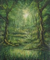 "Forestecape" Öl auf Leinwand 50 x 60 cm