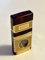 Diplomat Feuerzeug mit Zigarren Schneider