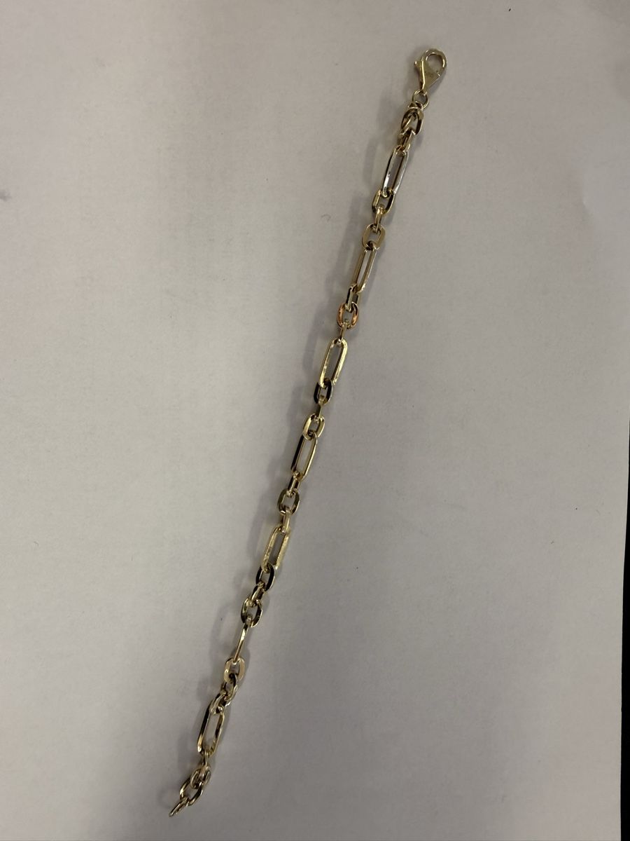 Bracciali & Braccialetti: 14 Karat Gold Armkette – Usato da Frauenfeld venduto da BijouterieRhyhof 2