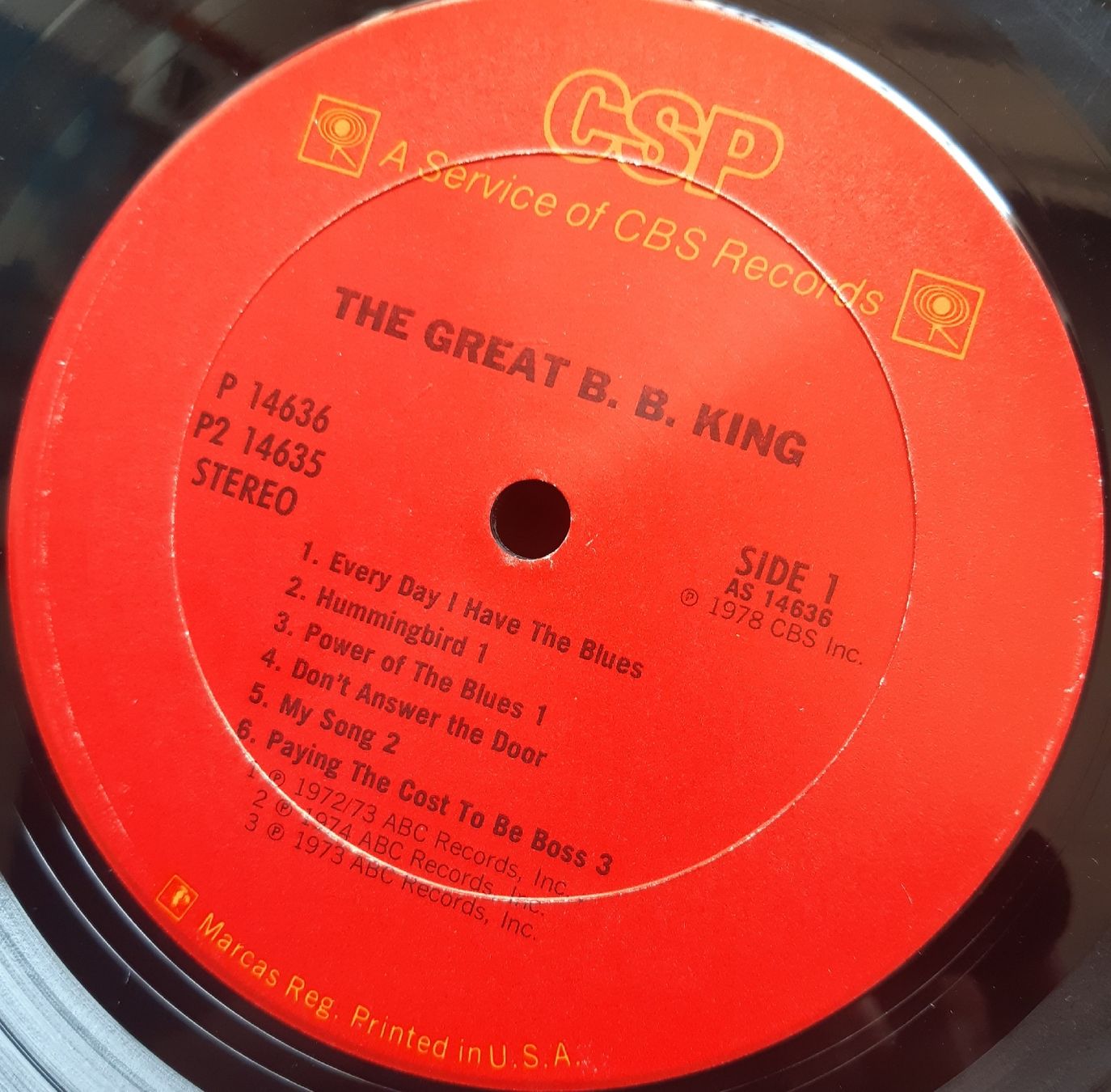 Vinyles: B.B.KING: The Great – D'occasion à Frick par kyb_yq8h 2