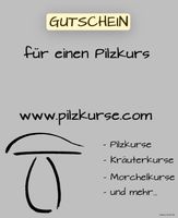 Gutschein Pilzkurs