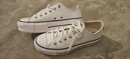 Converse All Stars weiss, Grösse 38