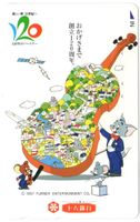 TOM & JERRY - seltene Comic Werbe-Telefonkarte aus Japan