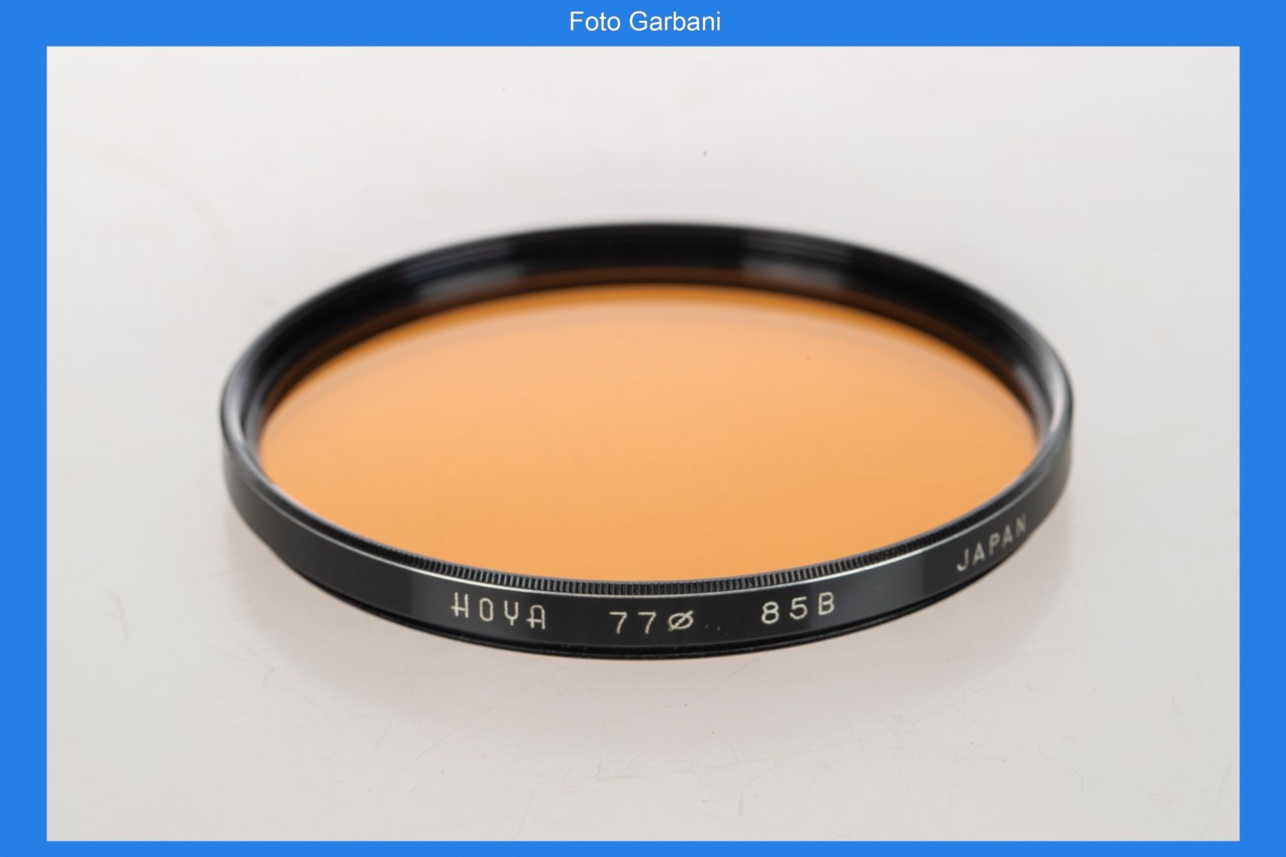 Filtri: Filtro Hoya 77mm 85B – Usato da Muralto venduto da FotoGarbani 1
