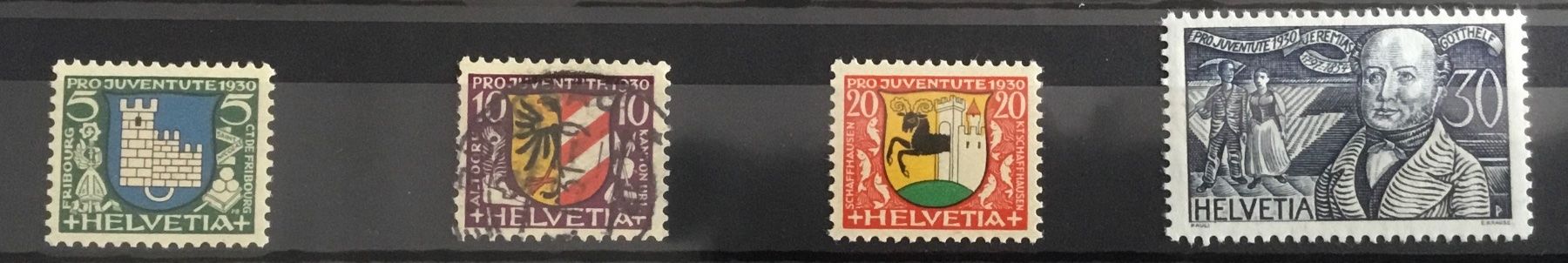 Tutti i francobolli: Schweiz Briefmarken Pro Juventute 1930 – Usato da Kerzers venduto da Georges3210