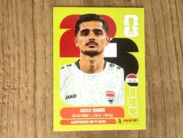 Panini Sticker FIFA WM 2026 Aimar Sher  IRQ 15