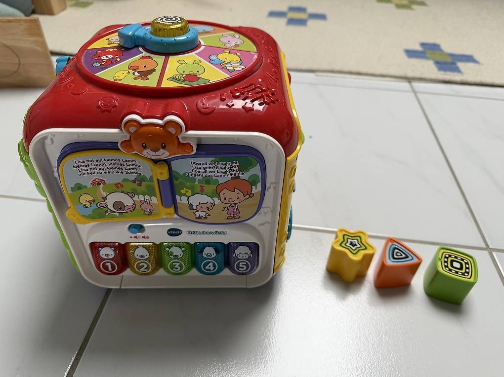 Giocattoli: Entdeckerwürfel Kleinkind Spielzeug  – Usato da Innerberg venduto da shopp