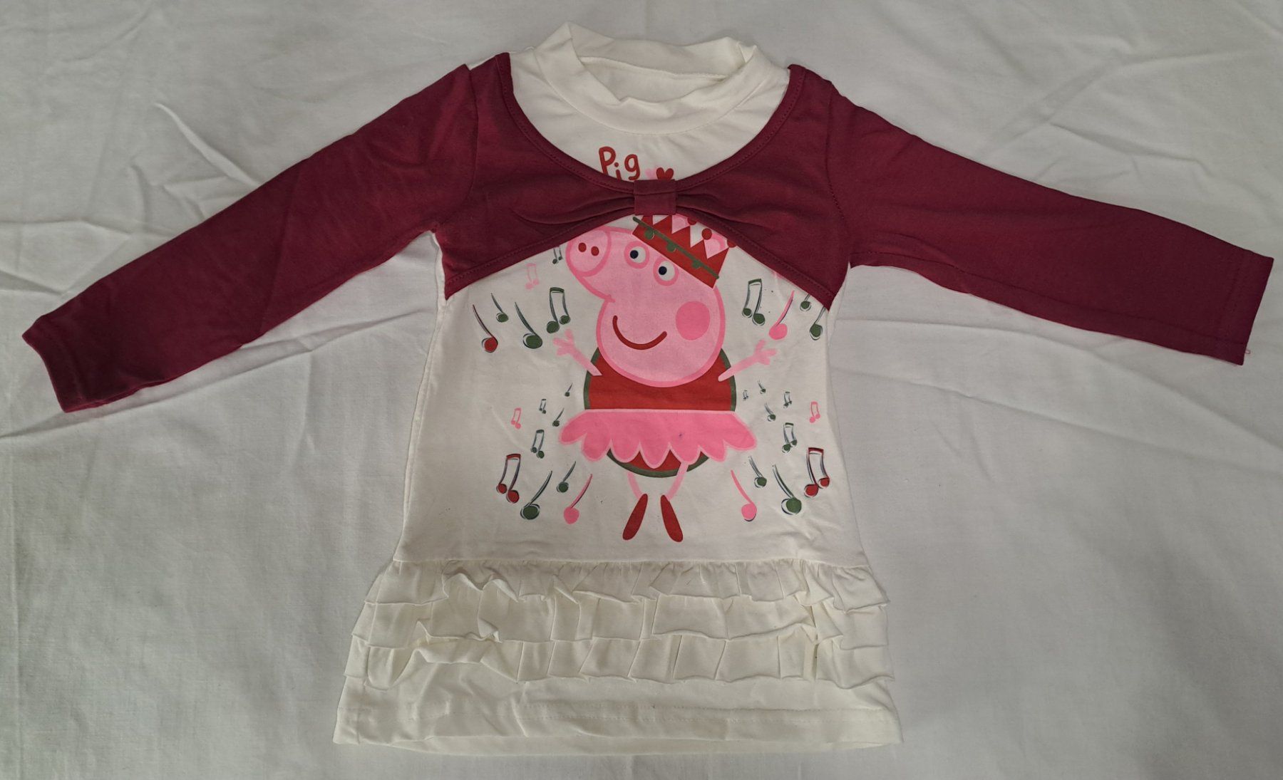 Vestiti & Gonne: Robe Peppa Pig pour fille taille 74 – Nuovo (secondo la descrizione) da Le Noirmont venduto da sportboutique 1