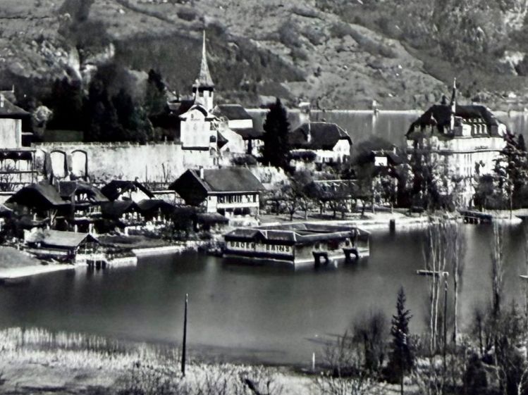 Cartoline postali: Spiez - Baden - 1942 – Usato da Lutry venduto da Ediego 1