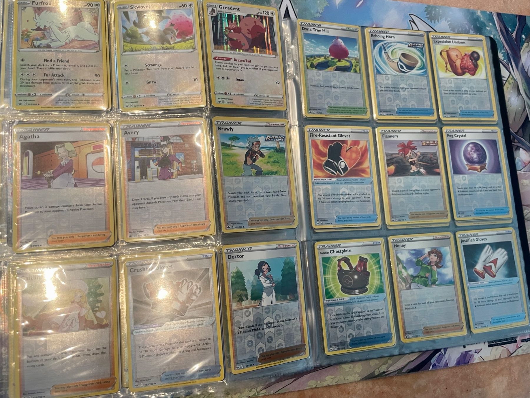 Pokémon Sammelbilder & Trading cards: Pokémon Chilling Reign Set – Gebraucht aus Rain von  8