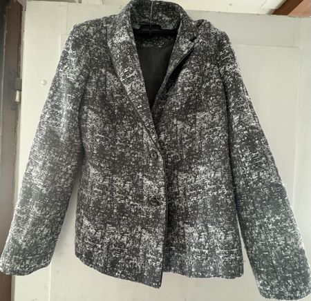 Charles Voegele Blazer Gr. 42 Gray Tweed Style