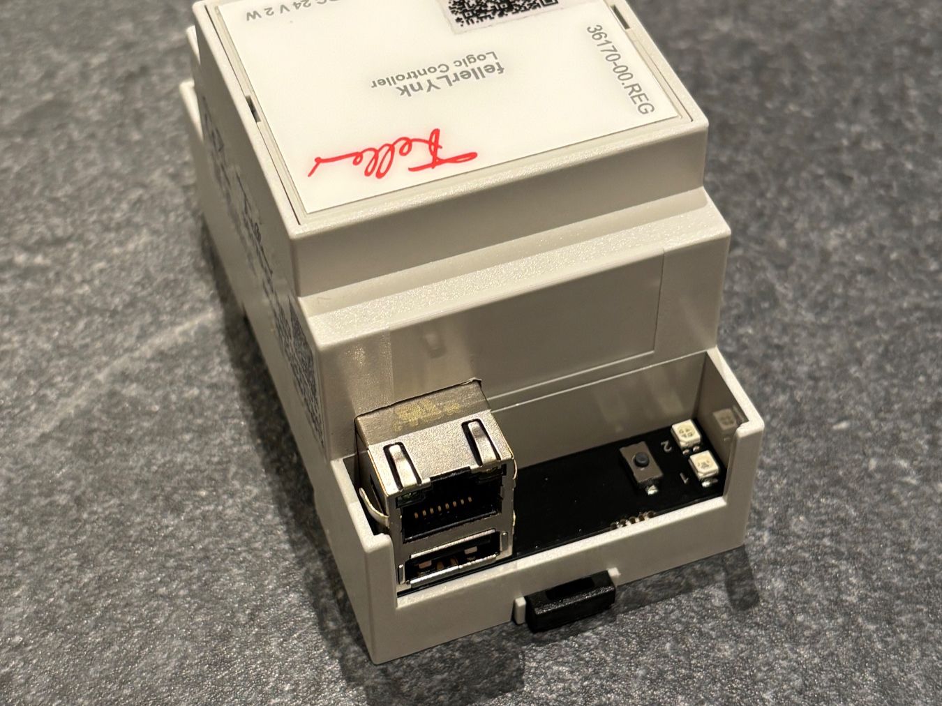 Feller Componenti elettronici: fellerLynk Logic Controller DC 24V 2W 36170-00.REG – Usato da Schänis venduto da 2cv6 1